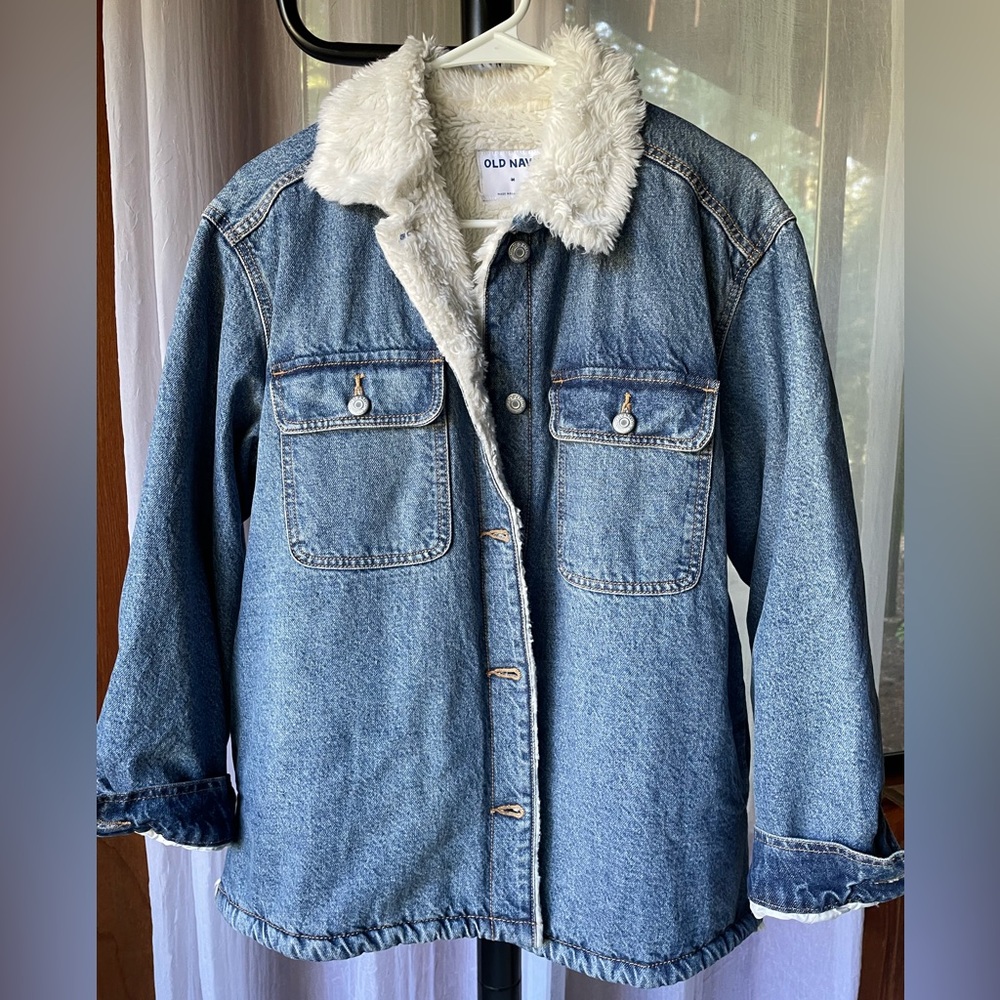 Sherpa Jean jacket